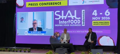 SIAL, jaringan inovasi pangan terkemuka di dunia, secara resmi menegaskan kembali komitmen jangka panjangnya terhadap pasar Indonesia dengan kembali diselenggarakannya SIAL Interfood, yang dijadwalkan pada 4–6 November 2026 di JIExpo Kemayoran.